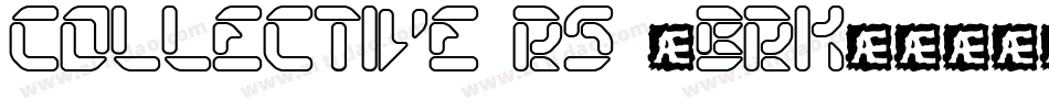 Collective RS (BRK)字体转换